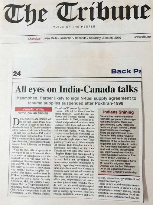 G-20 Summit Varinder Walia